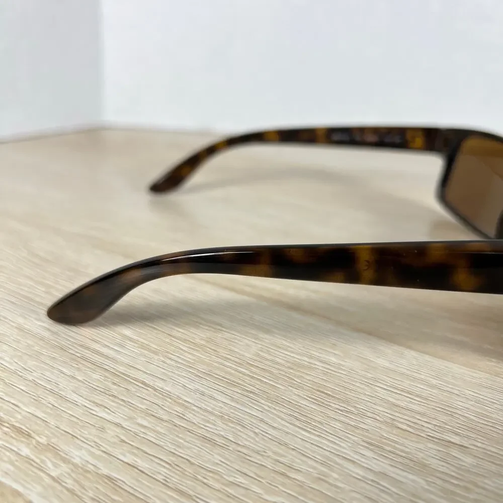 Ray-Ban RB4151 710 Sunglasses Tortoise Rectangular READ DESC 59-17-140 ITALY